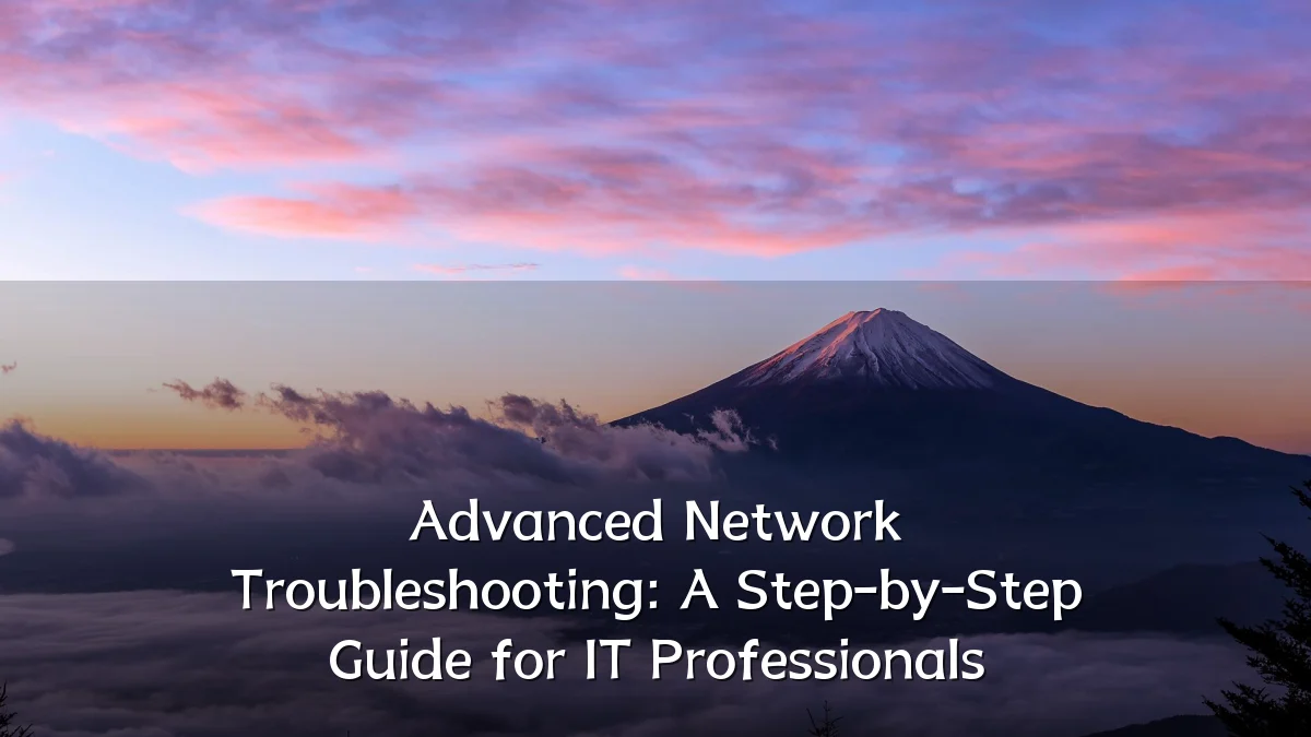 Advanced Network Troubleshooting: A Step-by-Step Guide for IT Professionals