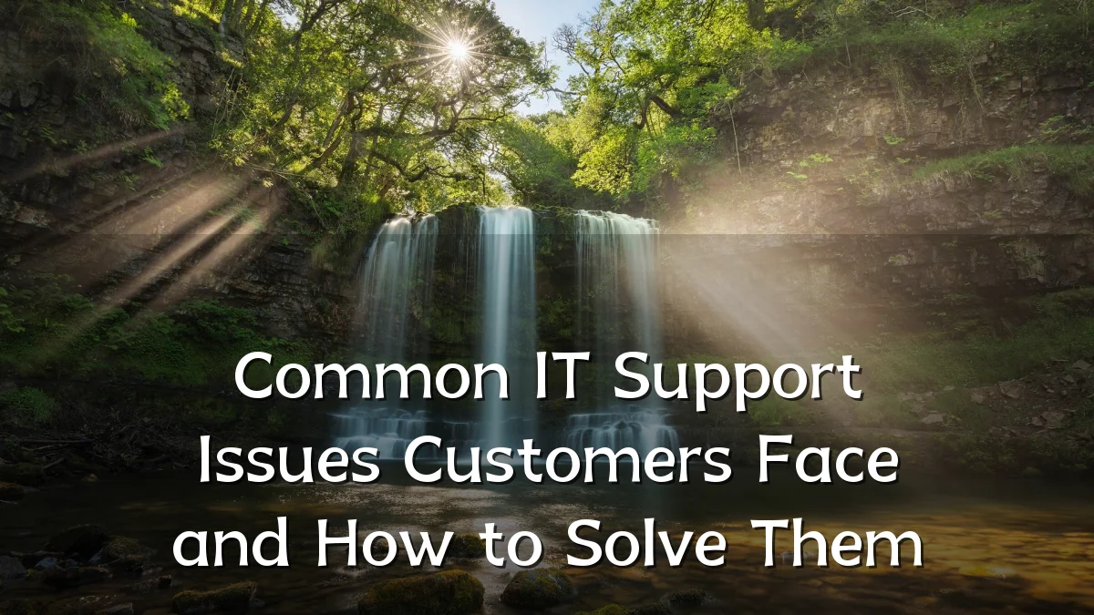 Common IT Support Issues Customers Face and How to Solve Them