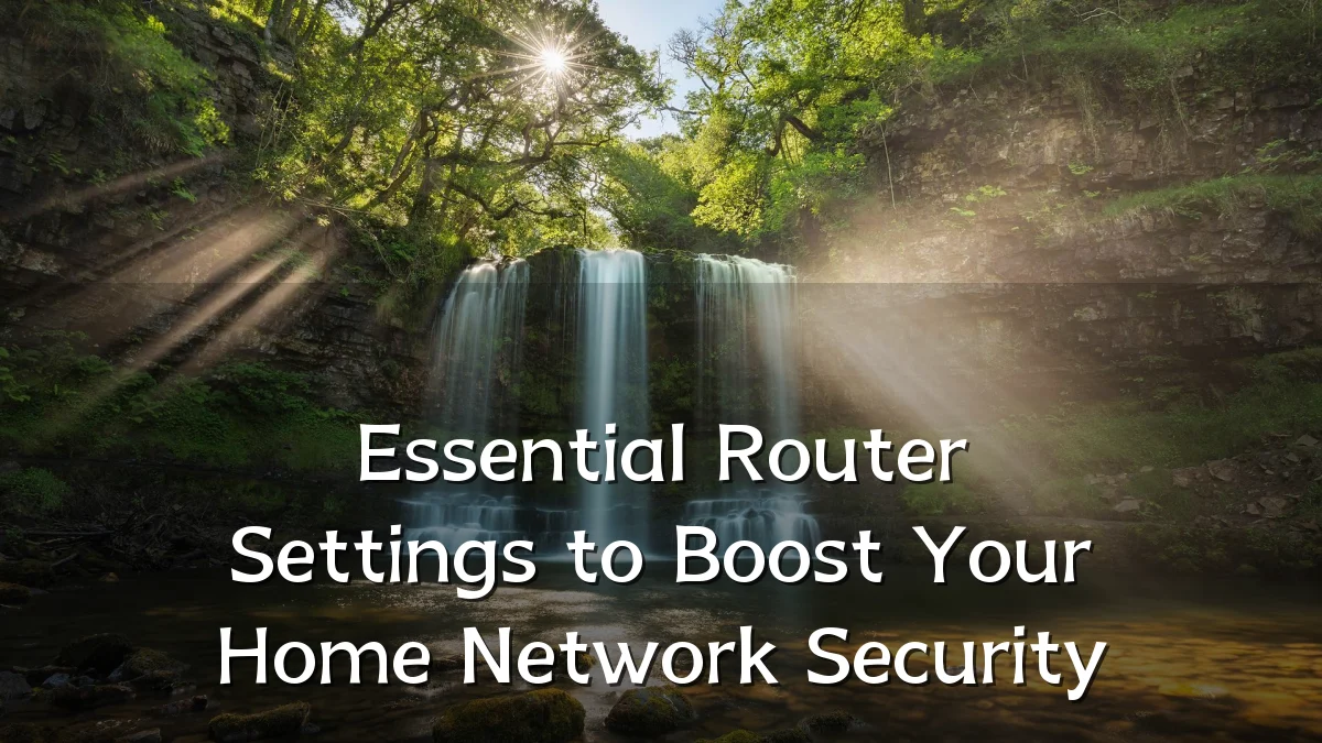 Essential Router Settings to Boost Your Home Network Security