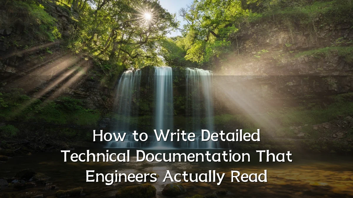 How to Write Detailed Technical Documentation That Engineers Actually Read