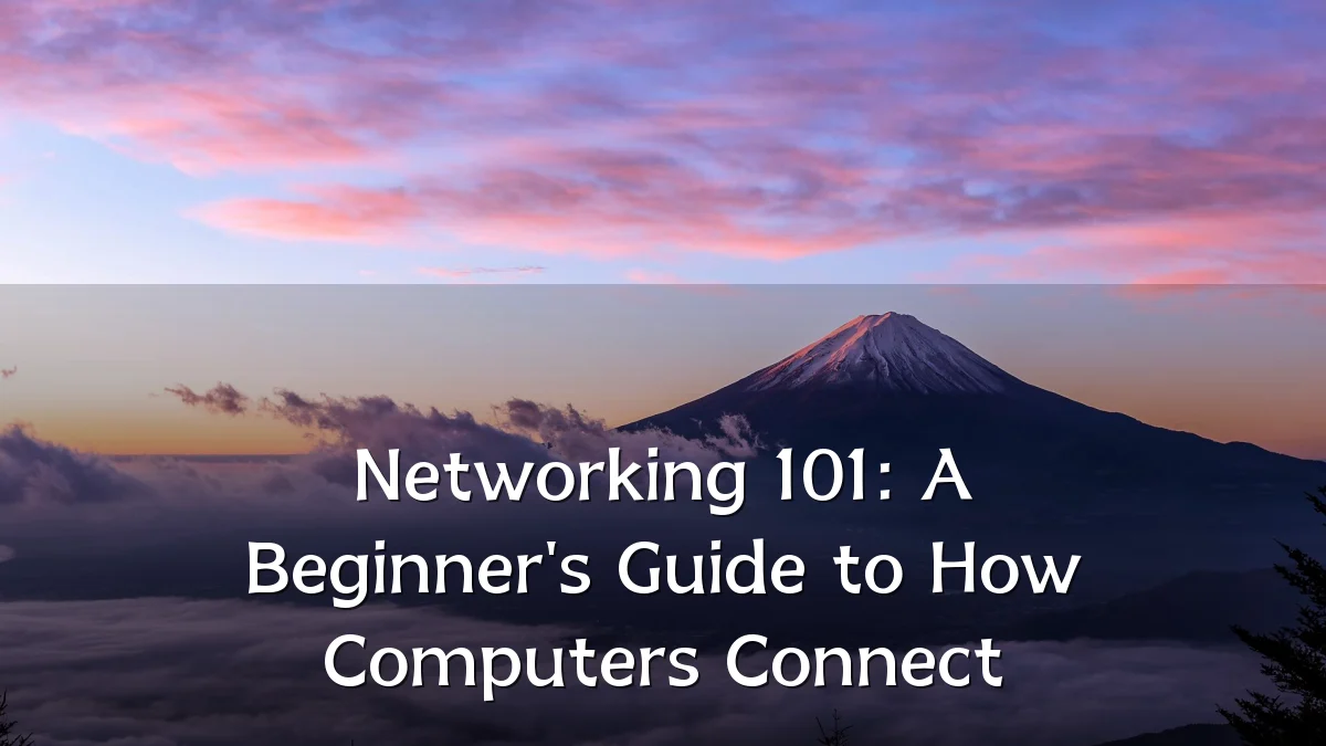 Networking 101: A Beginner's Guide to How Computers Connect
